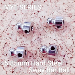 [C10295]MY1 Hard Steel Swaybar Ball2.85*10.5mm(4)