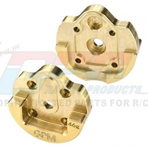 [#UTB021AX-OC] UTB18 Capra Brass Outer Portal Drive Housing (Front or Rear) &quot;Heavy Edition&quot;
