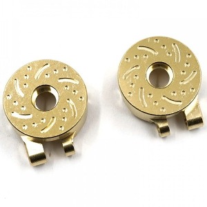 [#TR4M-002GD] [2개입] Brass Steering Knuckles 20g Each for Traxxas TRX-4M