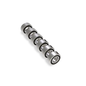 [AX9745R] Ball bearing set,transmission,black rubber sealed-contains 3x6x2.5mm bearings(6)