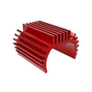 [AX9793-RED] Heat sink,Titan® 87T motor (6061-T6 aluminum,red-anodized)