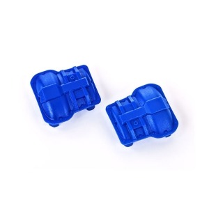 [AX9738-BLUE] Axle cover, front or rear (blue) (2)