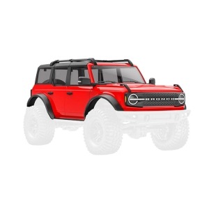 [AX9711-RED] Body, Ford Bronco, complete, red