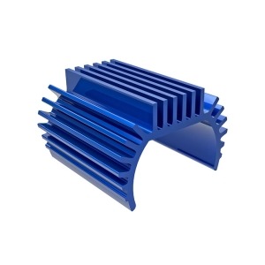[AX9793-BLUE] Heat sink, Titan® 87T motor (6061-T6 aluminum,blue-anodized)