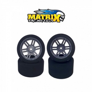 [MX10-A35/P37L]Matrix 1/10 Lola GT Wide foam tires F35 / R37 Set