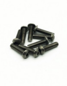[매장입고][ZR-TSB308] Titanium Screw(Button) M3x8mm 10PCS