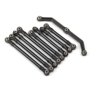 [AX9742R] Suspension link set,complete front &amp; rear-includes steering link-1,front lower links-2,front upper links-2,rear links-4-assembled with hollow balls