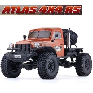 [ROC11036RSOR]ROCHOBBY 1:10 Atlas 4x4 Off-Road Truck RS Orange