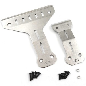 [#TXV2-020SV] Stainless Steel Chassis Protector Plate Set for Tamiya XV-02