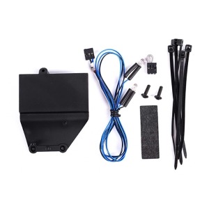 [AX8082] Installation kit, Pro Scale® Advanced Lighting Control System, TRX-4® Chevrolet Blazer or K10 Truck (1979) (includes mount, reverse lights harness, hardware)