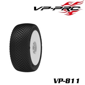 [VP-811U-M3-RW](1:8 버기 타이어+휠)경기용 VP-811U Rain Master Evo M3 RW Rubber Tyre 한봉지 2개포함