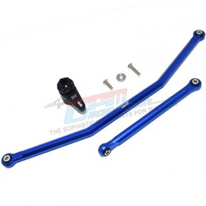 [#RBX16025T-B] Aluminum Front Steering Tie Rods + Aluminum 25T Servo Horn w/Built-In Spring (2 Positioning Holes) (액시얼 RBX10 - RYFT #AXI234020, AXI231026 옵션)