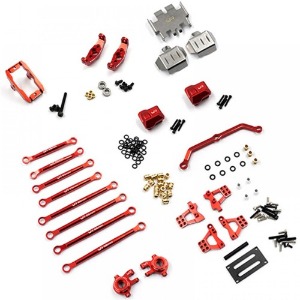 [#TR4M-S02RD] Aluminum Essential Conversion Kit (Red) Fits TRX-4M