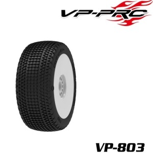 [VP-803U-M4-RW](1:8 버기 타이어+휠)경기용 VP-803U Striker Evo M4 RW Rubber Tyre 한봉지 2개포함