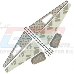 [#TRX4MZSP4-S] Traxxas 1/18 TRX-4M Land Rover Defender Stainless Steel Decorative Plate of Engine Cover (트랙사스 TRX-4M 디펜더)