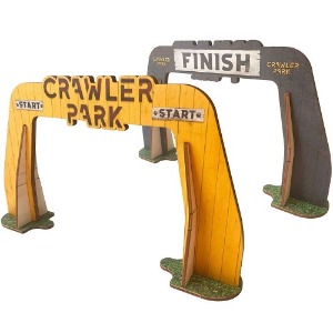 [#TWD240010][RC 크롤러 파크 서킷: 출발선&amp;결승선] 1/24, 1/18 Start and Finish Arc RC Crawler Park Circuit
