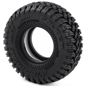 [#Z-T0063] [2개입] Falken Wildpeak M/T 1.0&quot; Tires (크기 56 x 19mm) (TRX-4M)