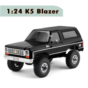 [FMS12403RTRBK]FMS 1:24 Chevrolet K5 Blazer RTR - Black ** 고속저속 변경가능한 소형라클차량