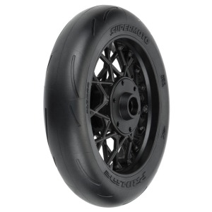 [매장입고][10222-10] 1/4 Supermoto S3 Motorcycle Front Tire MTD Black (1): PROMOTO-MX