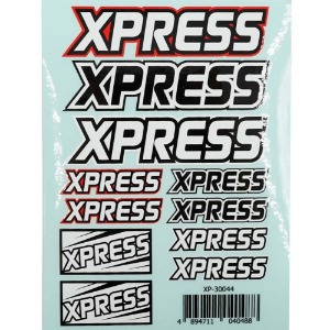 [#XP-30044] [데칼] XPRESS Logo Sticker Decal A6 (크기 148 x 105mm)