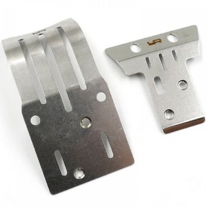 [TABB-006SV] Stainless Steel Chassis Protector Plate(F&amp;R) for Tamiya BBX (타미야 BB-01)