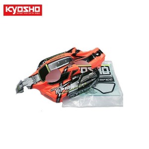 [KYIFB119RD]INFERNO MP10 r/s Decoration Body Set(Red)