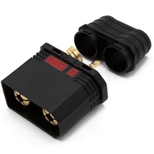 [#BM0319] [4개입] QS8-S Anti-Spark 8mm Gold Plated Bullet Style Connector w/Cap - Male (변속기측)