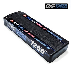 [매장입고]DXF Li-HV 7.6v 7200mah 140c(2S)LCG 5.0mm Bullet Hard Case DXF 한국총판 RC9 정품dxf02