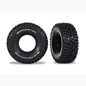 [AX9868] Tires, BFGoodrich® Mud-Terrain™ T/A® KM3 2.4x1.0&quot; (2)  TRX4M