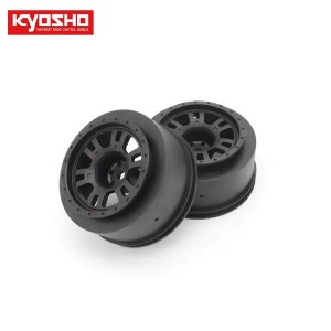 [KYKBH002BK]2.4&quot;6 Spoke Of fRoad Wheel(KB10L/Black/2p)