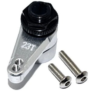 [#RBX023TSH-S] Aluminum 7075 23T Servo Horn w/Built-in Spring (2 Positioning Holes) for RBX10 RYFT (액시얼 #AXI231026 옵션)