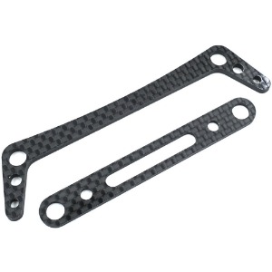 [#XP-10381] Graphite Body Post Stiffener Front and Rear for XM1, XM1S, FM1S, AM1, AM1S