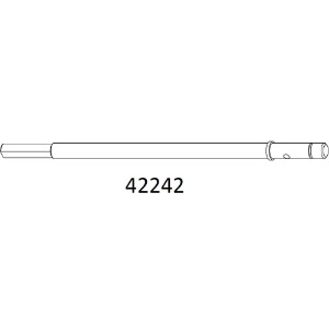 [#97401076] Rear Drive Shaft (Long) for EMO-X (설명서 품번 #42242)