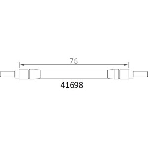 [#97401100] [1개입] Thrust Rod (76mm) for EMO-X (설명서 품번 #41698)