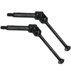 [#LMTM035F/RS-BK] 4140 Medium Carbon Steer Front or Rear Universal Driveshaft for 1/18 Mini LMT 4X4 Brushed Monster Truck (팀로시 #LOS212049 옵션)
