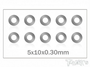 [TA-124-03]5x10x0.3mm Stainless Steel Shim Washer