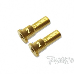 [TO-275-2]Brass Front C Hub Insert 2 ( For Kyosho MP10/ MP9 TKI4/3/ MP9E/ MP9E EVO )