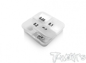 [TA-095-3.5]3.5x8.5x0.05,0.1,0.2,0.3mm Shim Washer Set each 10pcs