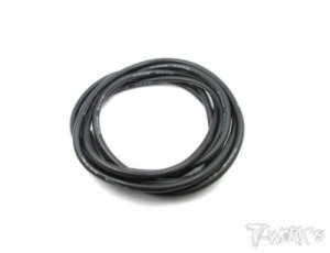 [EA-026BK]12 Gauge Silicone Wire ( Black ) 2M