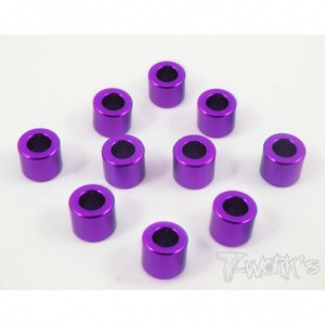 [TA-011P]Aluminum 3x6x5.0mm Shim 10pcs ( Purple )
