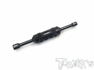 [TT-060-A]Hard Coated 7075-T6 2-Way Socket Driver 5.5 &amp; 7.0mm