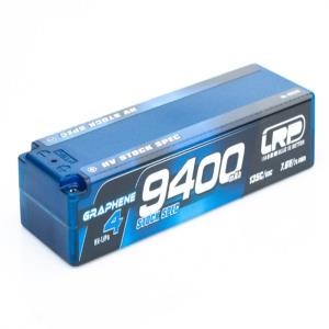 [431279]HV Stock Spec GRAPHENE-4 9400mAh Hardcase battery - 7.6V LiPo - 135C/65C