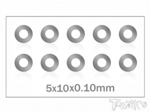 [TA-124-01]5x10x0.1mm Stainless Steel Shim Washer