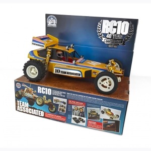 [매장입고][AAK6007] (한정판｜미조립품) 1/10 RC10 Classic 40th Anniversary Buggy Kit (Limited Edition)