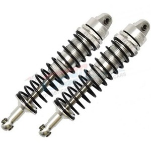 [SCX6145F/R-S-BK] (2개입) Aluminum Front/Rear Thickened Spring Dampers 145mm for SCX6 (액시얼 #AXI253000 옵션)