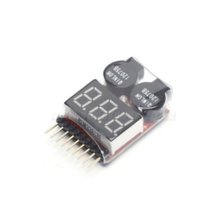 [#BM0196] 1~8S LIPO Voltage Tester/Low Voltage Checker Buzzer Alarm (리포 알람/전압 확인)
