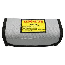 [#BM0136] Fireproof Lipo Battery Safety Bag - 185 x 85 x 75mm (Three-Dimensional)