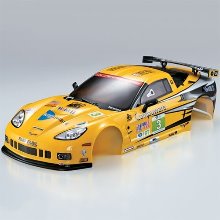 [#KB48012]1/10 Corvette GT2 Body Finished w/Light Bucket (Rally-racing｜완성품)