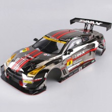 [#KB48663] 1/10 Gainer Tanax GT-R Nismo (R35) Finished Body w/Light Bucket (Silver｜휠베이스 257mm / 폭 195mm｜킬러바디 완제품)